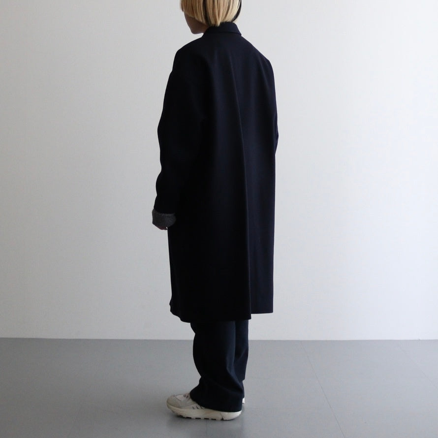 メルトンBigコート #NAVY [D224-C507]
