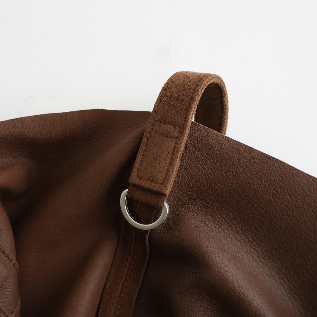 3WAY LARGE TOTE （OIL SUEDE） #COFFEE BROWN [L-1] - ciacura 三重県