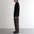 SHEER LIGHT KNIT SKIPPER LS #BLACK [ST.1150]