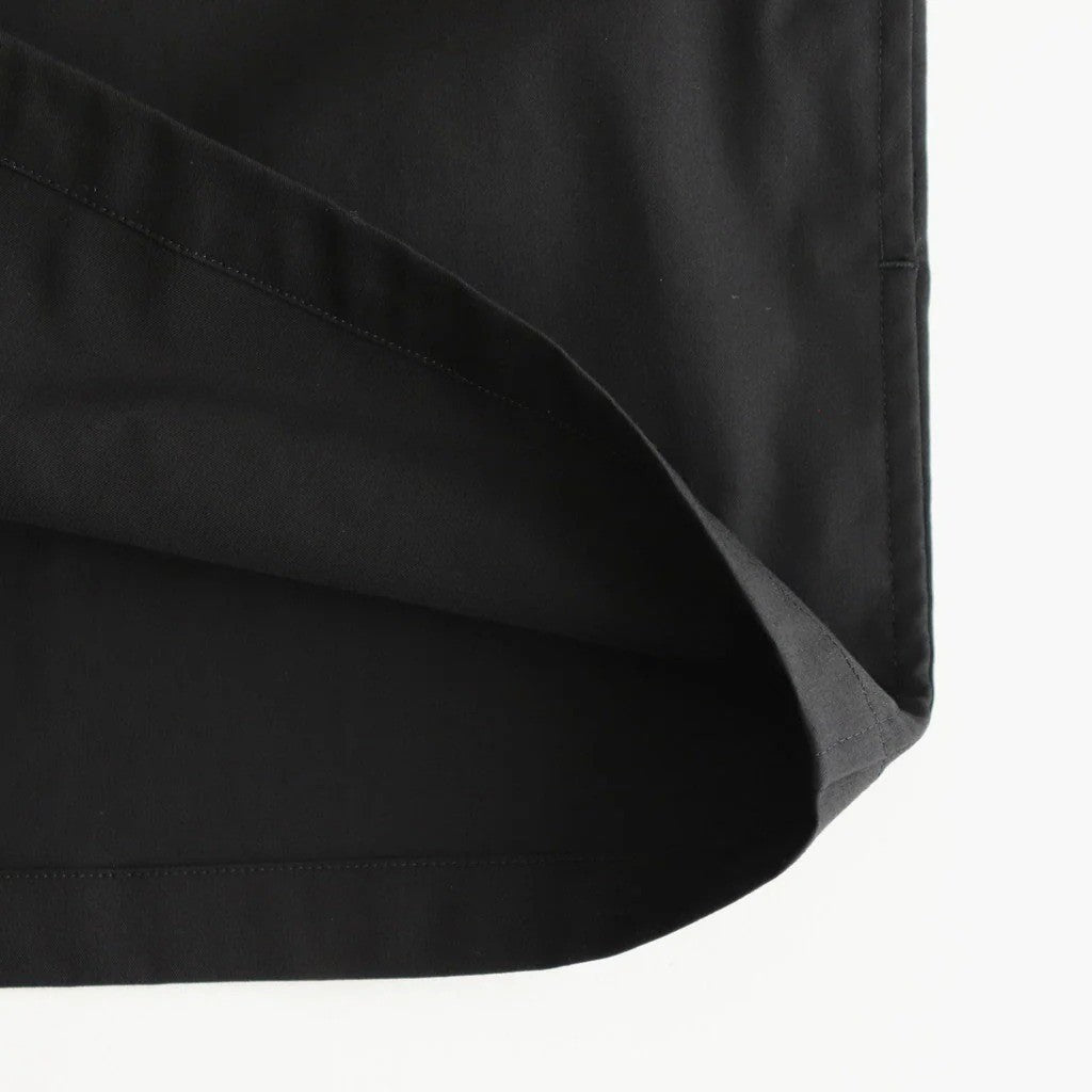 Solotex Twill S/S Oversized Box Shirt #BLACK [GM261-50159B]