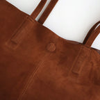 3WAY LARGE TOTE （OIL SUEDE） #BROWN [L-1]