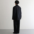 OVERSIZED SINGLE BREASTED JACKET #BLACK [ST.1088]