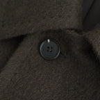 BABY CAMEL FLANNEL COAT #DARK BROWN [A25AC01BF]