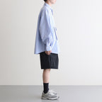 OXFORD FLAP POCKET L/S SHIRT #BLUE [FSW-22-SH_66]