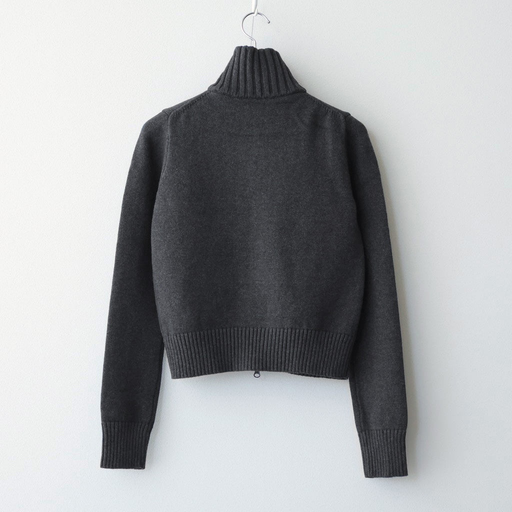 Compact Zip Knit #C/GRY [12520508]