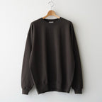 SUPER HIGH GAUGE SWEAT P/O #DARK BROWN [A26AP02CU]