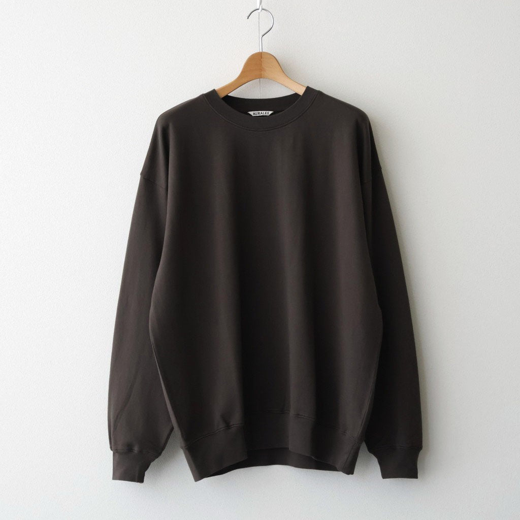 SUPER HIGH GAUGE SWEAT P/O #DARK BROWN [A26AP02CU]