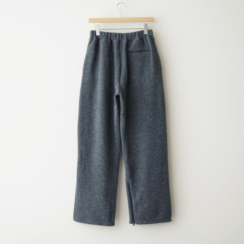 Fleece Pants #MD.GREY×NAVY [I26AW-BC3]
