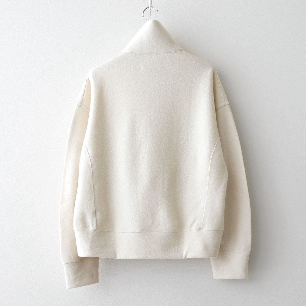 Wool Jersey Pullover #ECRU [12520619]