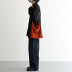 3WAY MEDIUM TOTE（OIL SUEDE） #TERACOTTA [MS-1]