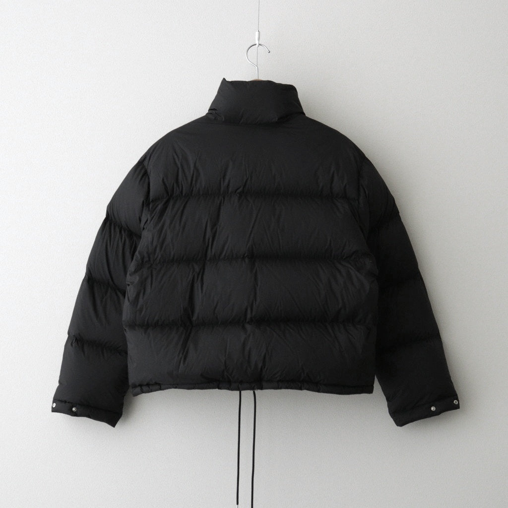 SUPER LIGHT NYLON RIPSTOP DOWN BLOUSON #BLACK [A25AB03NL]