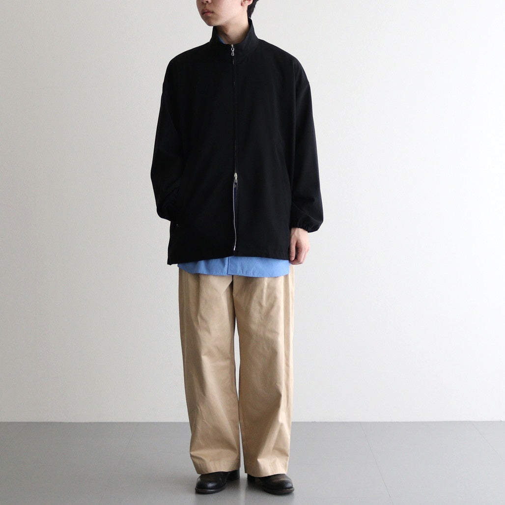 Tropical Wool Track Blouson #BLACK [GU251-30241]