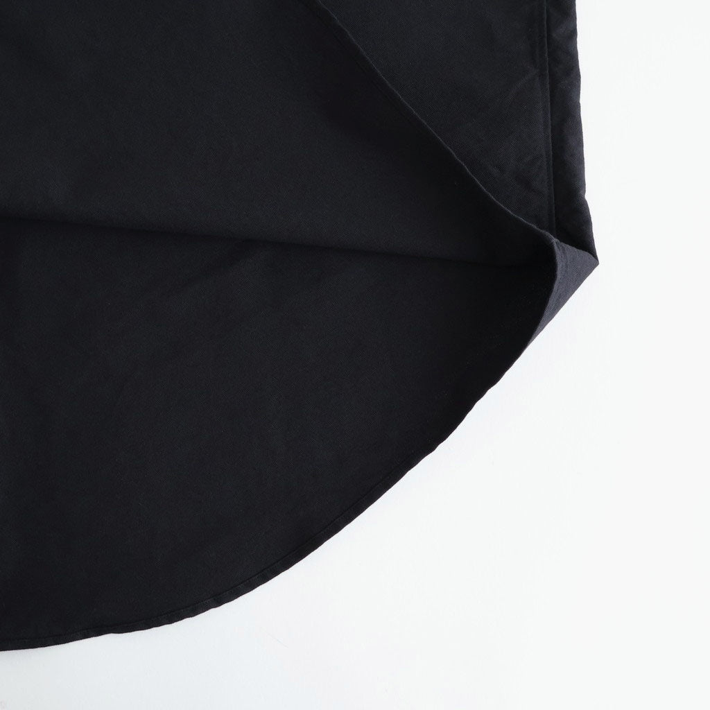 Oxford S/S Oversized B.D Shirt #BLACK [GM261-50025B]