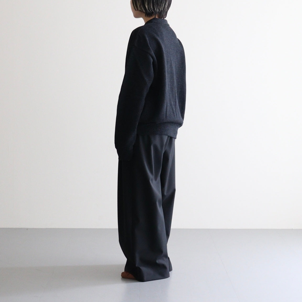 crepuscule Moss Stitch Skipper ブラック サイズ2 crepuscule / クレプスキュール | Moss Stitch Skipper - Black | 通販