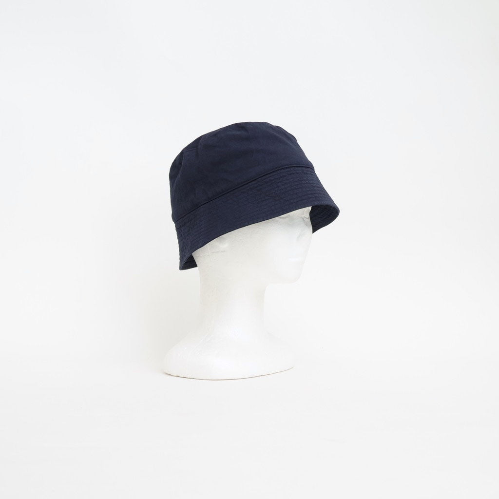 GARMENT-DYED FINX CHINO BUCKET HAT MADE BY KIJIMA TAKAYUKI #NAVY [A26SC01KT]