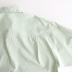 WASHED FINX TWILL BIG SHIRT #LIGHT KHAKI [A25AS02TN]