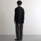 VIBTEX for FreshService L/S CREW NECK TEE #BLACK [FSC244-70177B]