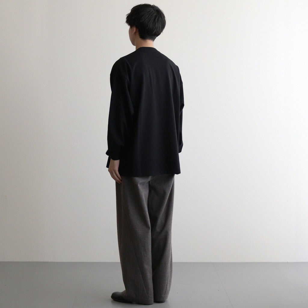 VIBTEX for FreshService L/S CREW NECK TEE #BLACK [FSC244-70177B]