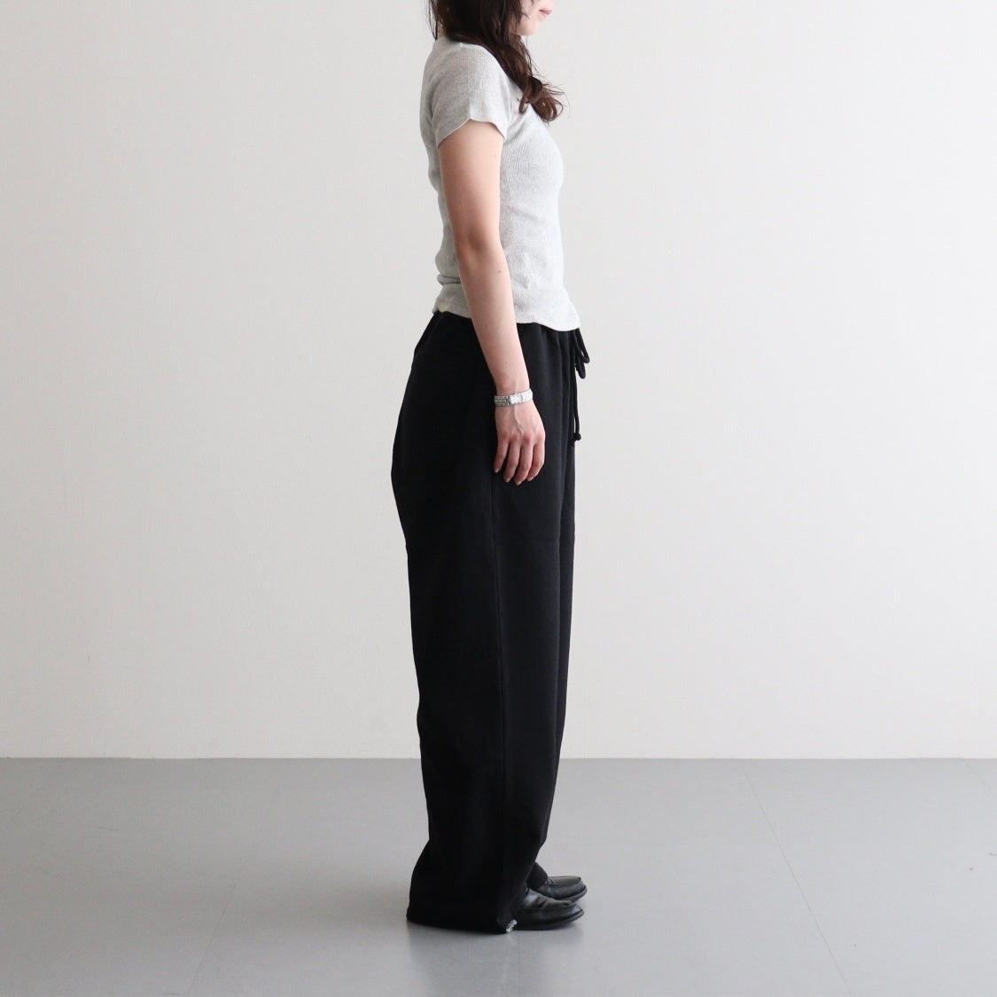 Gauze Teleco Tee #LT.GREY [I26SS-CUT2]