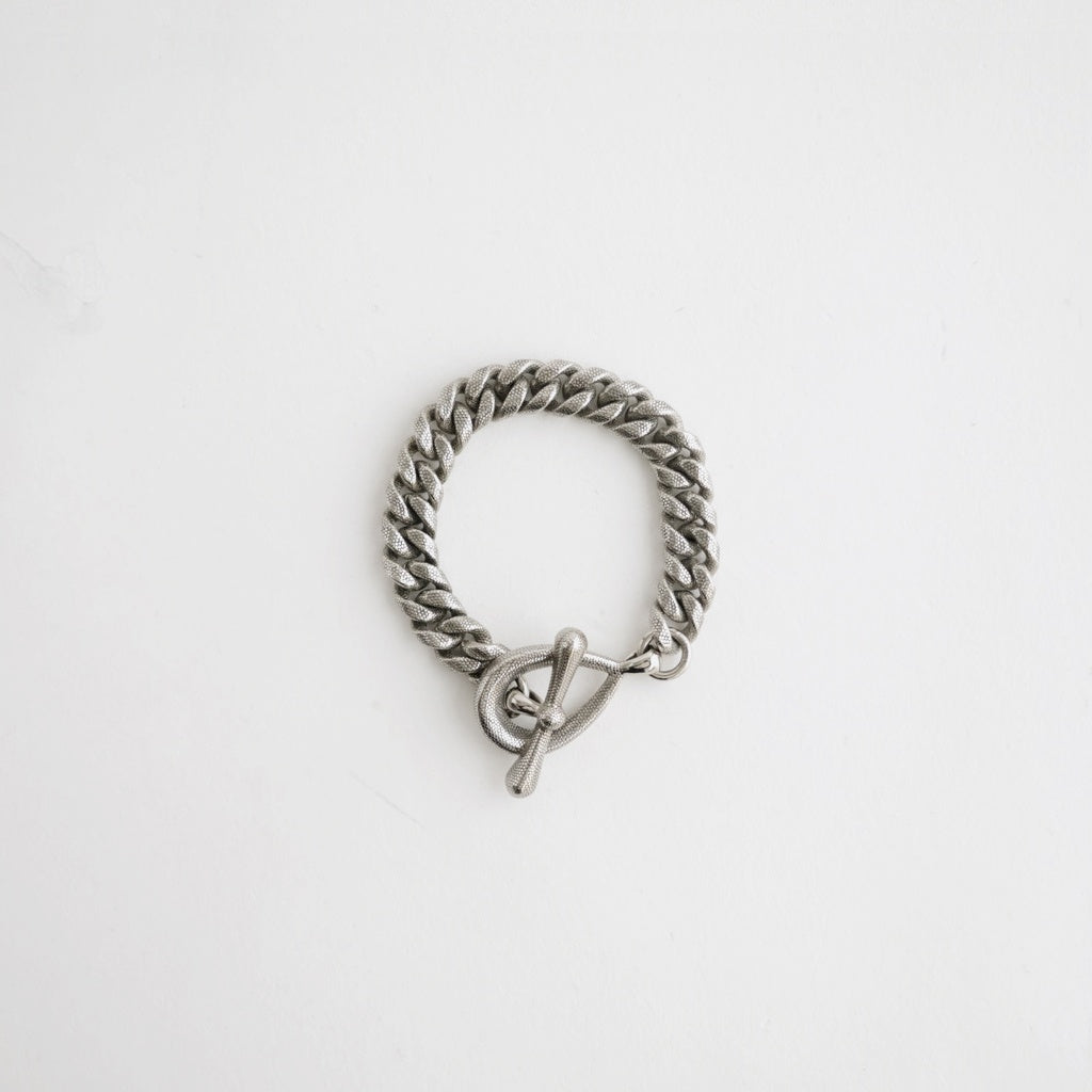 T BAR CHAIN BRACELET #SILVER [26331010]