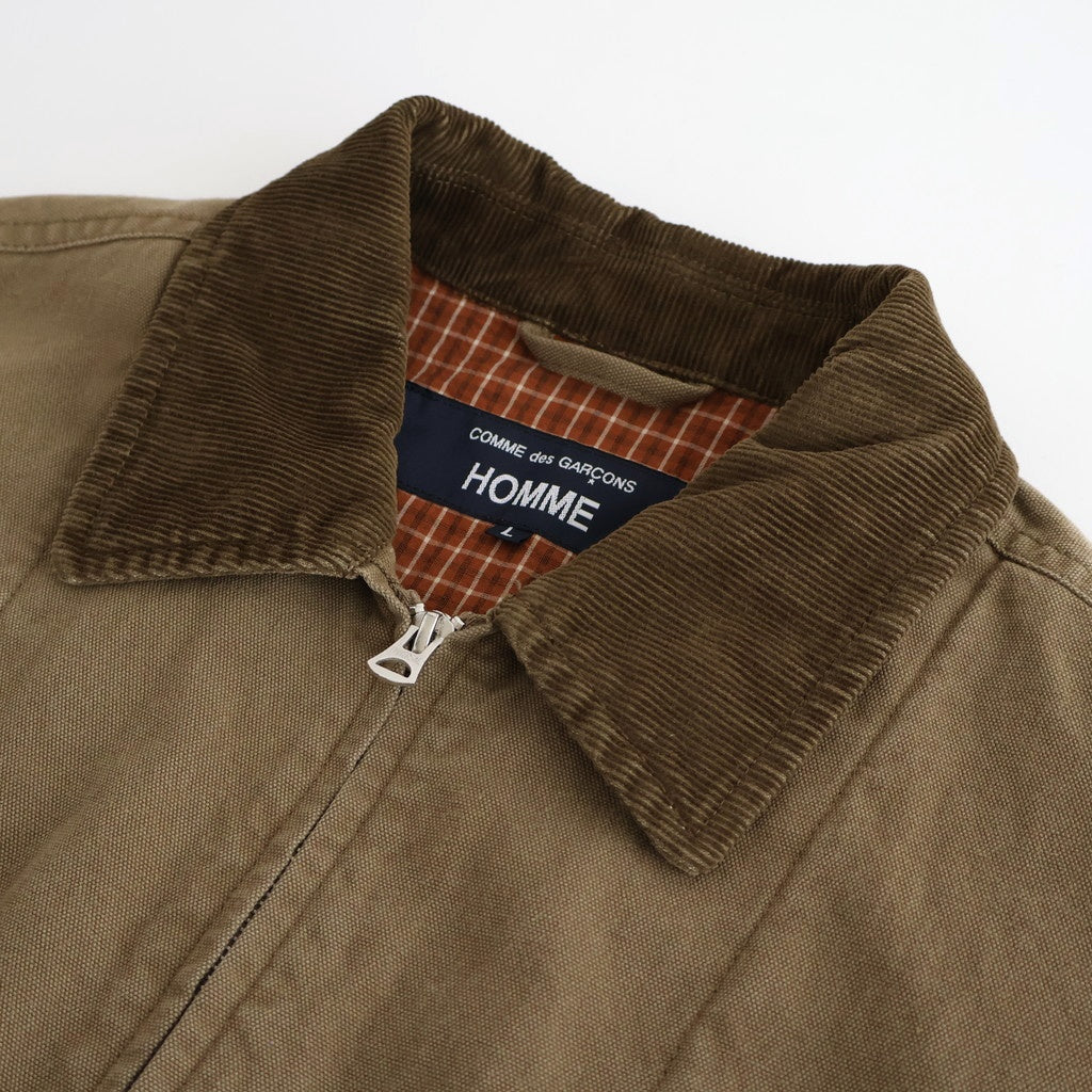 綿オックス 製品加工ブルゾン #BEIGE [HP-J016-051]