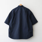 ナイロンタッサー S/S シャツ #NAVY [HQ-B021-051]