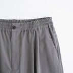 Wool Washer Tropical 2pleated Easy Trousers #GRAY [YK26SS01173P]