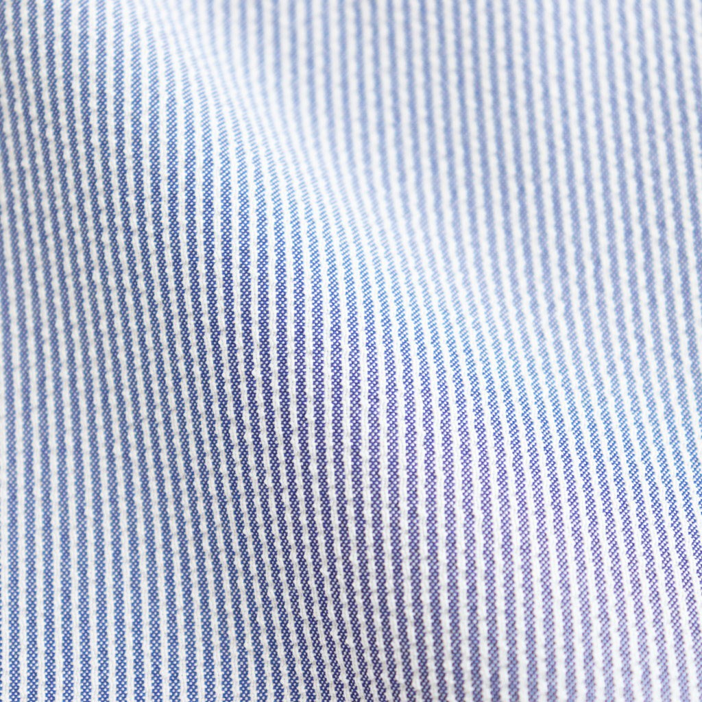 SEERSUCKER B.D SHIRT #BLUE [FSC252-50043]