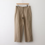 CHINO CLOTH PANTS STRAIGHT #khaki [14658]