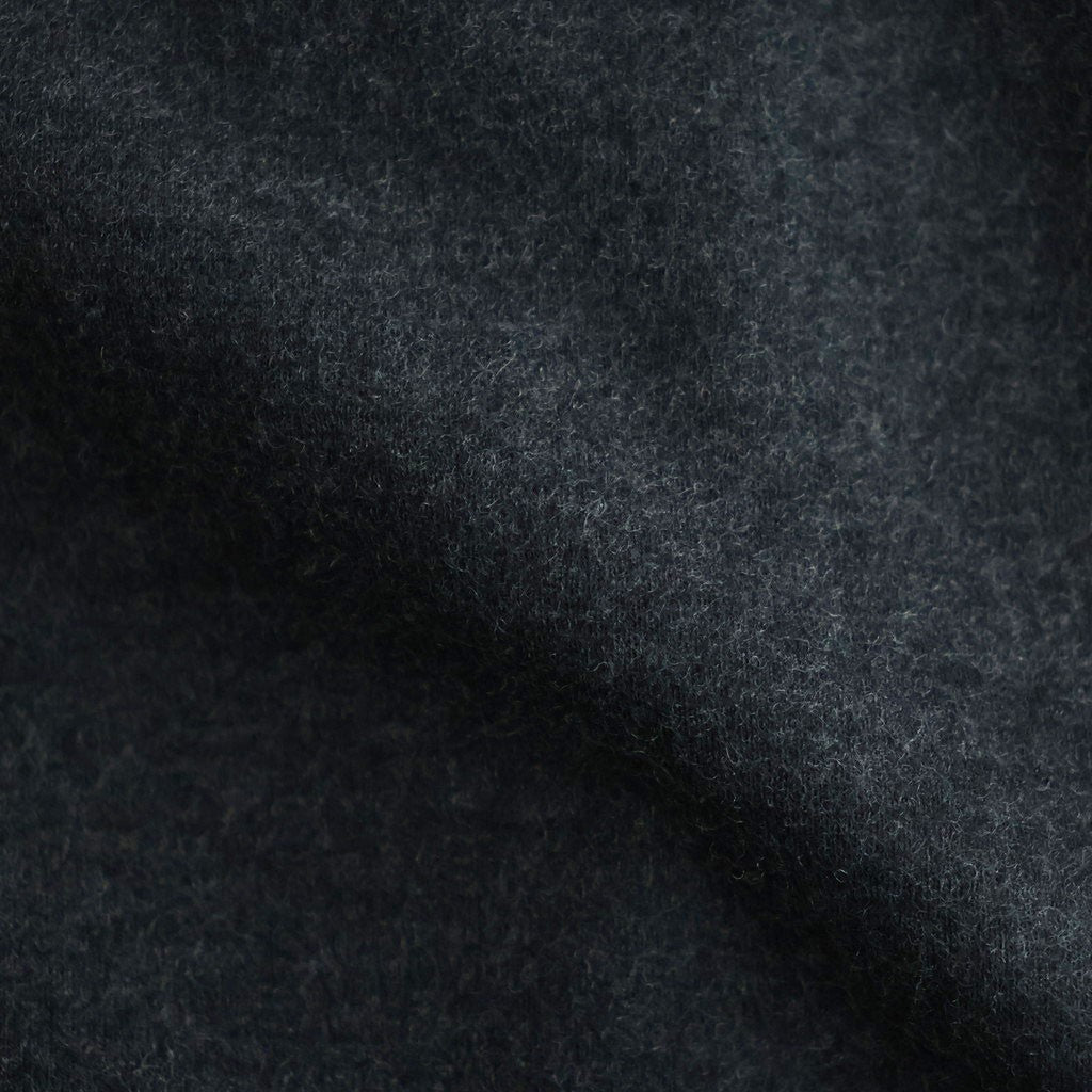 Wool Smooth Flannel Oversized Regular Collar Shirt #GRAY [GU263-50521B]