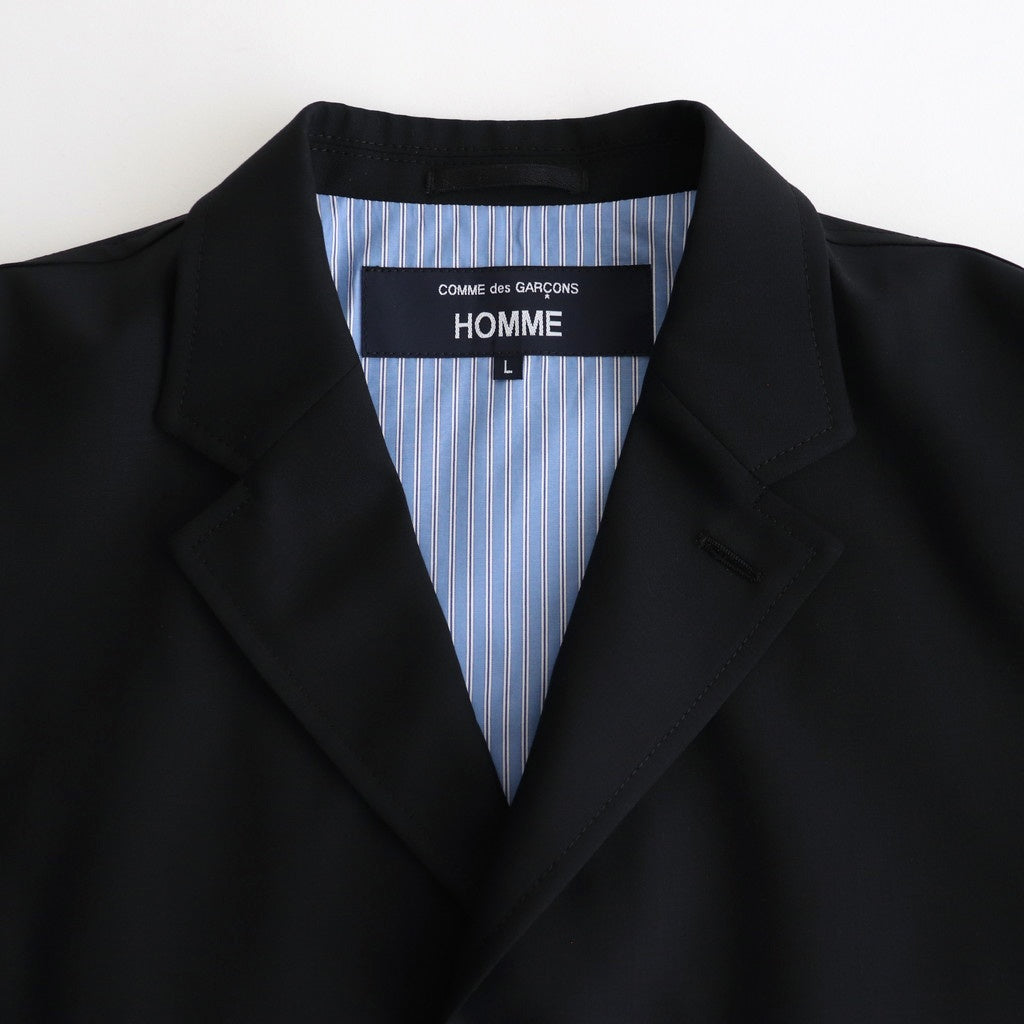 ウールトロ 3B ジャケット #BLACK [HO-J102-051]