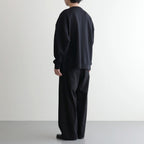 ワイドSWカーディガン #BLACK [D126-J836]