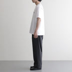 綿天竺 製品プリント S/S Tシャツ #WHITE [HQ-T101-051]
