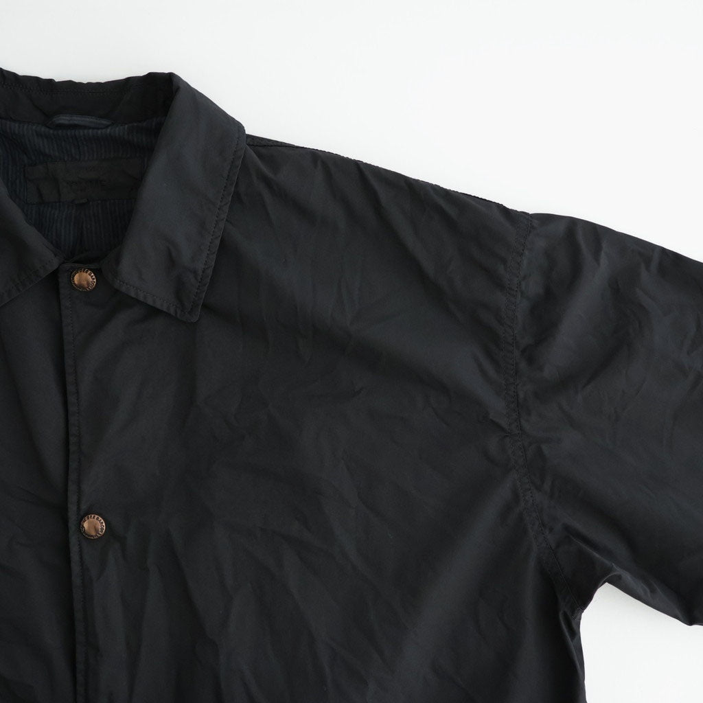 エステルオックス 製品染 コート #BLACK [HR-C003-051]