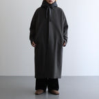 メルトンBigコート #GRAY [D224-C507]