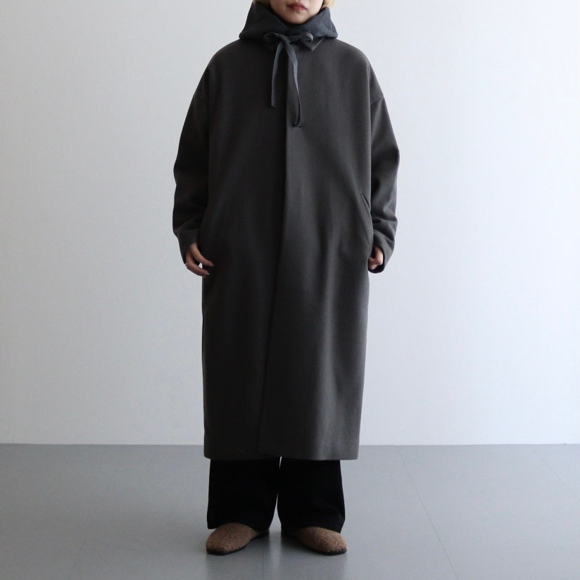 メルトンBigコート #GRAY [D224-C507]