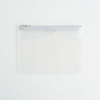 ZIP POUCH L - TRANSPARENT SNAKE #CLEAR [8Z-T510-051]