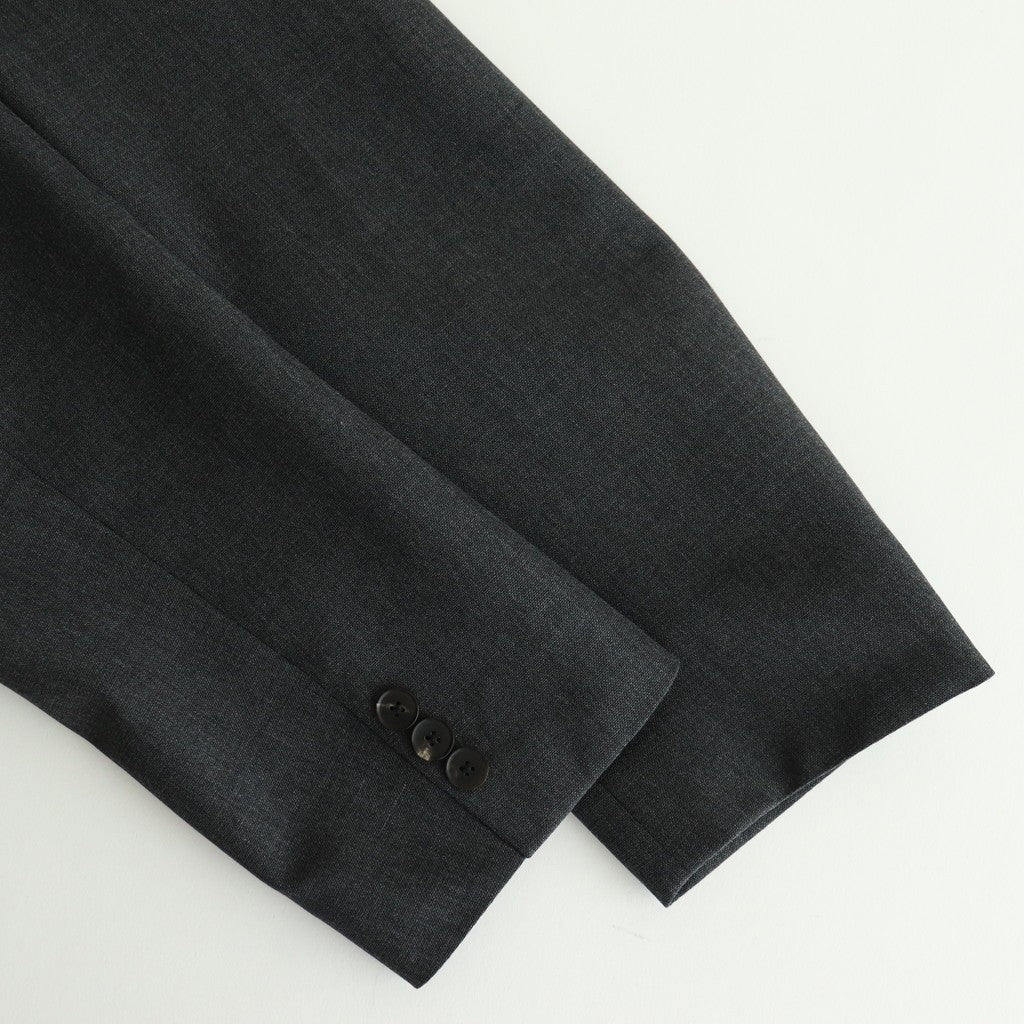 WOOL KID MOHAIR HOP SACK JACKET #TOP CHARCOAL [A25SJ04MH]