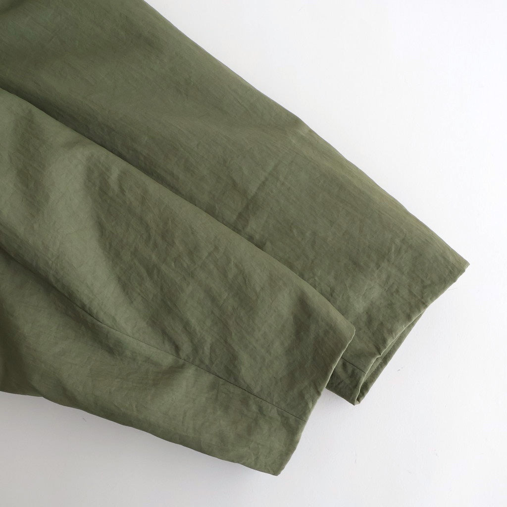 ヴィンテージNYパデッドダッフルショートCT #OLIVE [D225-C444-V]