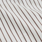 SIDOGRAS Stripe L/S Oversized Regular Collar Shirt #BROWN STRIPE [GM254-50025STB]