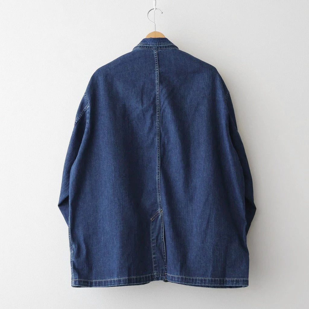 WORKERS DENIM JACKET #FADE INDIGO [FSC261-20264FB]