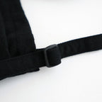 SHUKUJU WOOL US HELMET BAG HALF #BLACK [K040W]
