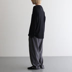 CUPRO EASY PANTS #GRAY [YK25SS0942P]