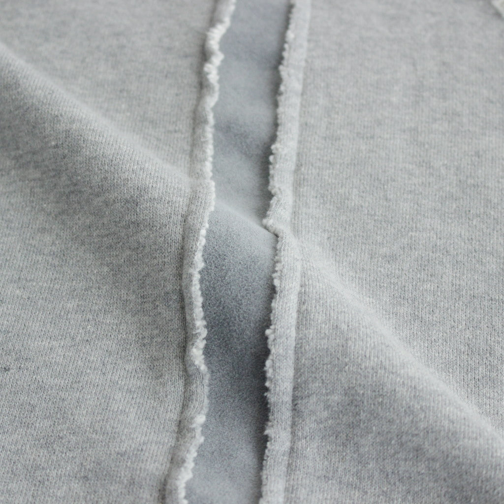 OVERSIZED RECONSTRUCTION SWEAT LS #GREY [ST.839]