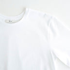 SUVIN 60/2 PERFECT SHORT-SLEEVE T-SHIRT #WHITE [KKAGLM0013]