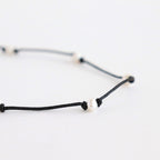 Cord Pearl Choker #BLK [12510910]