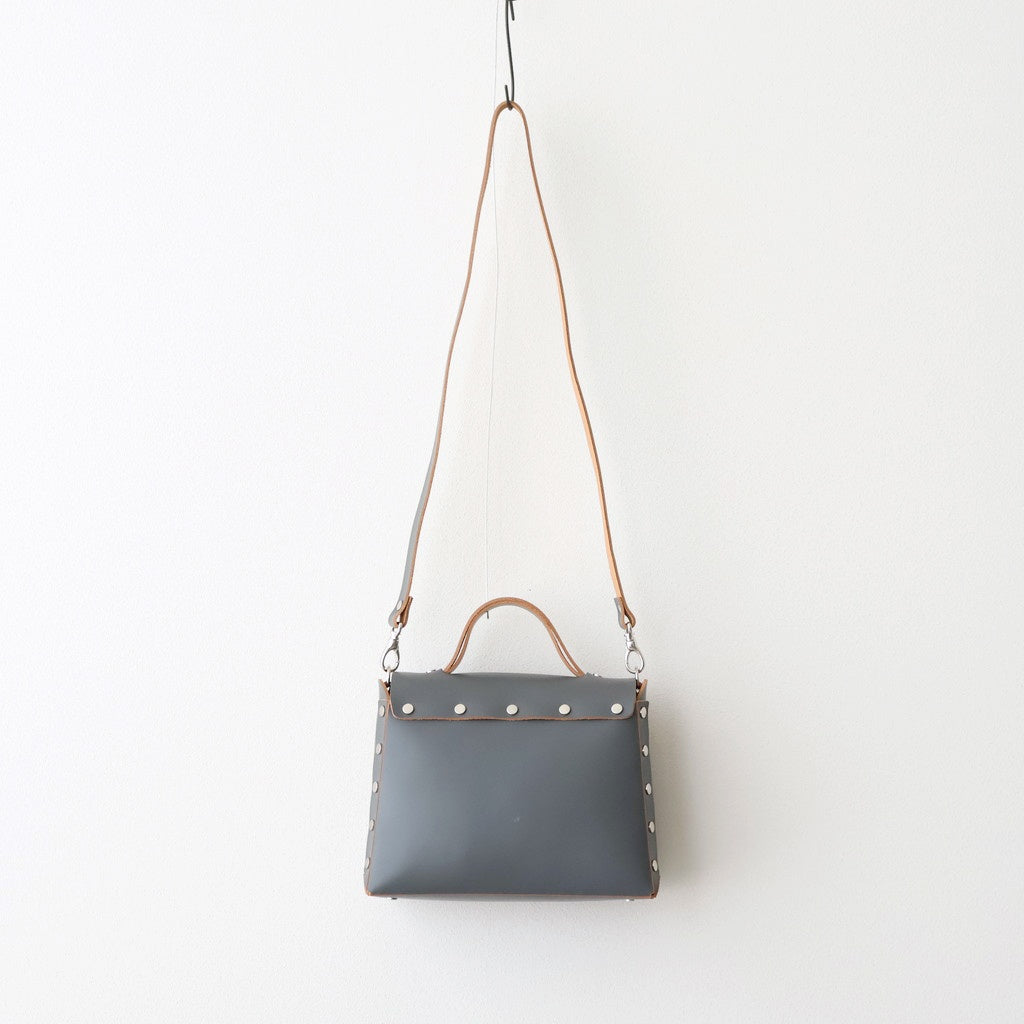 assemble hand bag flap M #steel gray [li-rb-afm]