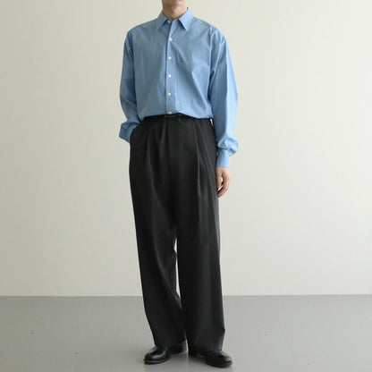 HABANA BANDED SLACKS #HEATHER CHARCOAL [AODFPT007]