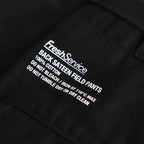 BACK SATEEN FIELD PANTS #BLACK [FSC251-40137]