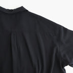 Viscose Viyella S/S Sleeping Shirt #BLACK [GM261-50457]